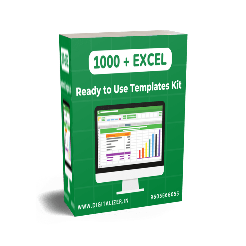 1000 + Excel Templates Kit