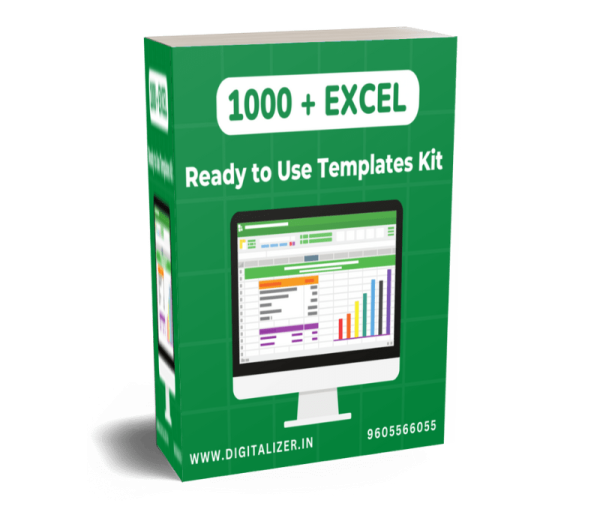 1000 + Excel Templates Kit
