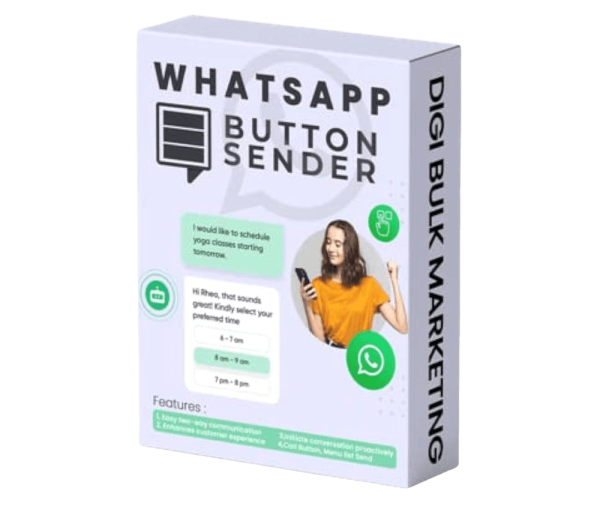 Button WhatsApp Sender