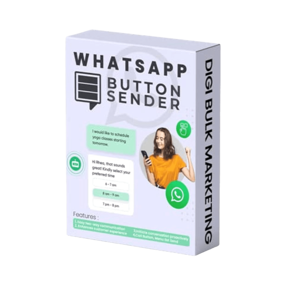 Button WhatsApp Sender