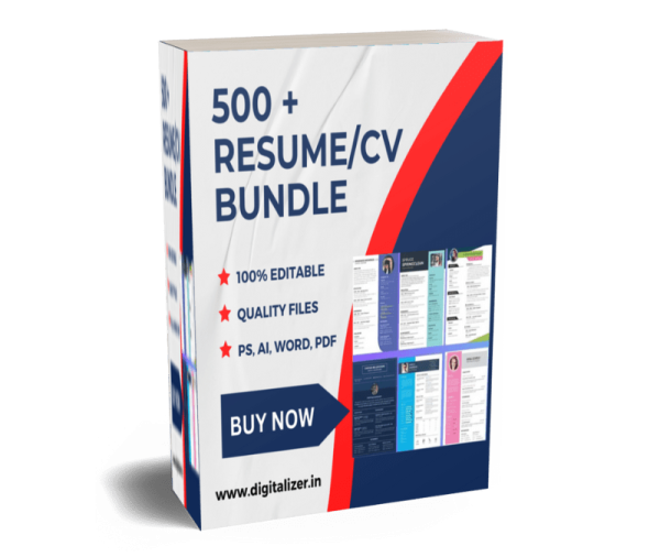 500 + Resume/CV Bundle