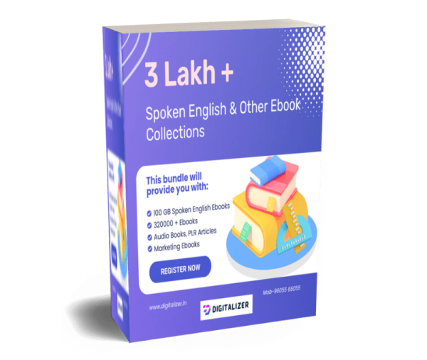3 lakh+Spoken English & Other E-book Bundle