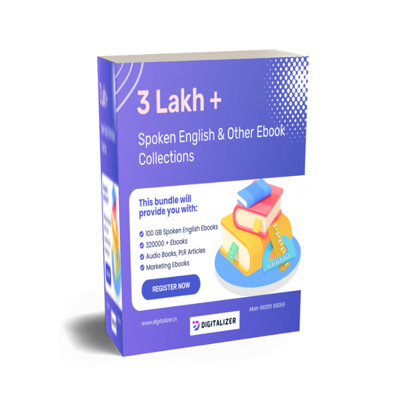 3 lakh+Spoken English & Other E-book Bundle