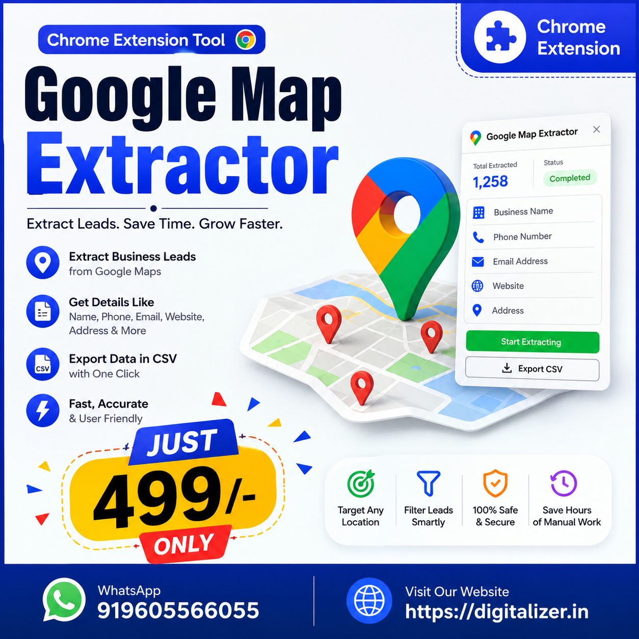 Google Map Extractor